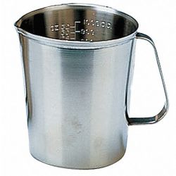 GRADUATED MEASURING CUP,64 OZ, SS