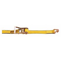 TIE DOWN STRAP,RATCHET,POLY,40 FT.