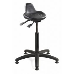 SIT-STAND BLACK ADJUSTABLE HEI GHT