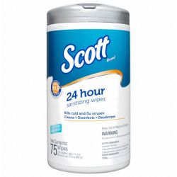 SANITIZING WIPES, 24 HRS ACTIO N