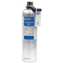 CALIBRATION GAS, 100PPM CO, 34 L