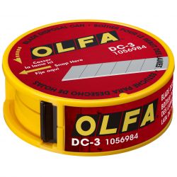 OLFA 1056984, OLFA BLADE DISPOSAL CAN - DC-3 1056984