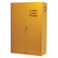 FLAMMABLE SAFETY CABINET 45GAL. YW