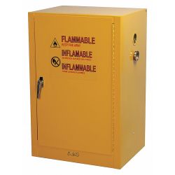 FLAMMABLE SAFETY CABINET 12GAL. YW