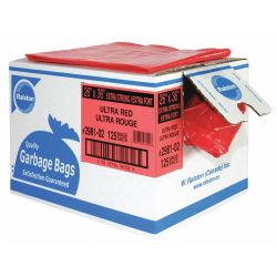GARBAGE BAG-PLASTIC (200/CS ) 35" X 50" REGULAR CLEAR