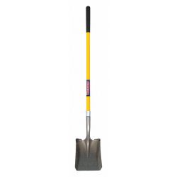 SQUARE POINT SHOVEL,47-1/2 IN.HAND