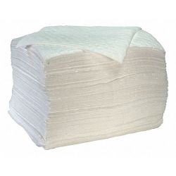 SORBENT PAD, OIL ONLY, 17"X19"200/BALE