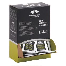 LENS ​CLEANING ​WIPES ​WITH ANTI-FOG/ANTISCRATCH ​100/BX