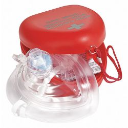 MASK CPR WITH ONE WAY VALVE