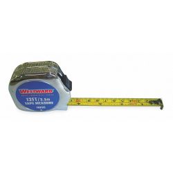 MEASURING TAPE,12 FT,IN/MM,CHR OME