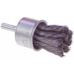 BRUSH 1IN KNT END .014 SS 2990 RPM