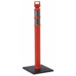 DELINEATOR POST WITH BASE,45 " ORANGE