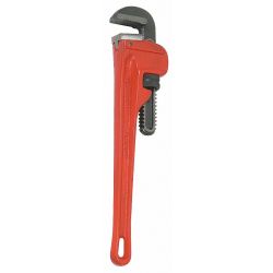 PIPE WRENCH,12" L,CAST IRON