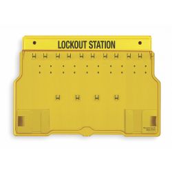 LOCKOUT STATION,UNFILLED,15-1/ 2 IN H