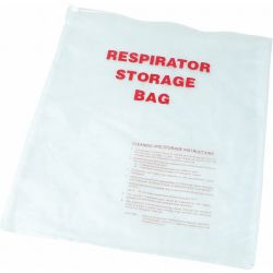RESPIRATOR STORAGE BAG,PVC,16X 14 IN