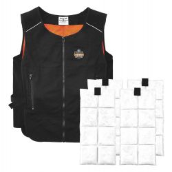COOLING VEST,L/XL,FITS CHEST 40" TO 52"