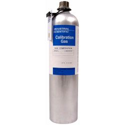 CAL GAS H2S CO PENT 18O2 S02 1 0AL