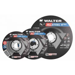WALTER SURFACE TECHNOLOGIES 08C500, WHEEL 5 X 1/4 X 7/8 - A24-AS FOR STEEL & STAINLESS 08C500