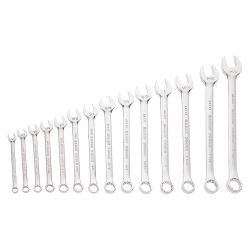 KLEIN TOOLS 68406, COMBINATION WRENCH SET, 14-PC. - W/ POUCH 68406
