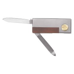 KLEIN TOOLS 44031, POCKET KNIFE, 1-1/2" - SPEARPOINT, 1-1/2" NAIL FILE, 44031