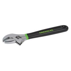 GREENLEE 0154-10D, WRENCH - ADJUSTABLE 10" DIPPED 0154-10D