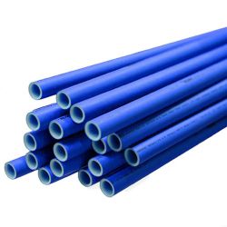 WFS APPROVED 747307012, VIPERT POTABLE TUBING HOT/COLD - BLUE 3/4 X 12' LENGTH PERT 747307012