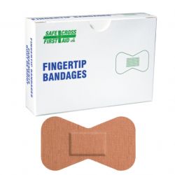 SAFECROSS FIRST AID 02125, ELASTIC DRESSINGS, 12/BOX - KNUCKLE & FINGERTIP BANDAGES 02125