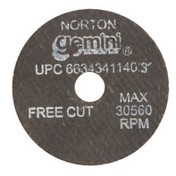 SAINT-GOBAIN NORTON CO21838G, NORTON CUT OFF WHEEL 2.00" DIA - .125" THICK CO21838G