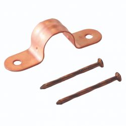 DAHL VALVE LIMITED 9100, COPPER CLAD TUBE CLAMP(2 HOLE) - 1/2 9100