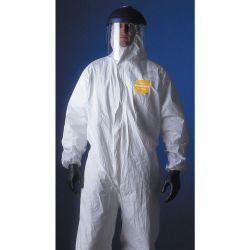 DUPONT NG127SWH2X0025NP, COVERALLS-NEXGEN WHITE-ZIPPER - ELAST.WRIST/ANKLE/HOOD 2XLARGE NG127SWH2X0025NP