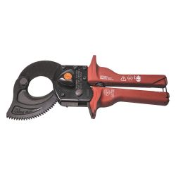 KLEIN TOOLS 63601, CABLE CUTTER-RATCHETING - COMPACT OAL 10-1/4" 63601