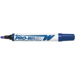 LACO MARKAL 97035, MARKER-PAINT PRO-WASH W - WATER REMOVABLE BLUE 97035