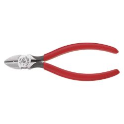 KLEIN TOOLS D252-6SW, DIAG.-CUTTING PLIERS, SKINNING - HOLE, 6" D252-6SW