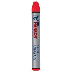 C.H. HANSON 10472, RED PAINT CRAYONS 10472