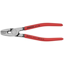 KNIPEX 97 81 180, PLIERS-CRIMPING 7-1/4" - FOR WIRE END SLEEVES 97 81 180