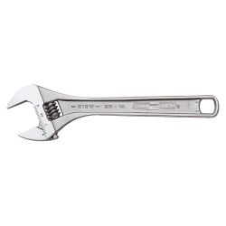 CHANNELLOCK 810W, WRENCH - 10" ADJUSTABLE - WIDE CHROME 810W