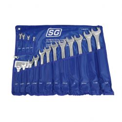 SIGNET TOOL 0830378, WRENCH SET-COMBINATION - 16 PC SAE 7/16" - 1-1/4" 0830378