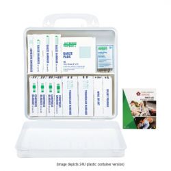 SAFECROSS FIRST AID 50422, FIRST AID KIT-ONTARIO SEC 9 - 6-15 EMPLOYEES PLASTIC KIT 50422