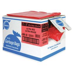 RALSTON 2965-00, GARBAGE BAG-PLASTIC (200/CS ) - 35" X 50" REGULAR CLEAR 2965-00