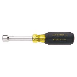 KLEIN TOOLS 630-3/16, NUT DRIVER-INSULATED 3/16 - HOLLOW SHAFT CUSHION-GRIP 630-3/16