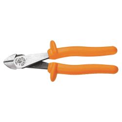 KLEIN TOOLS D2000-28-INS, INSULATED 2000 SERIES - DIAG.-CUTTING PLIERS, D2000-28-INS