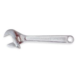 STANLEY 87-369, WRENCH-ADJUSTABLE- CHROME 8" 87-369