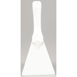 PLASTIC SCRAPER-WHITE - SMALL 3" X 8"