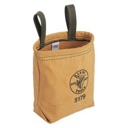 KLEIN TOOLS 5179, CANVAS TOOL POUCH - WATER - REPELLANT W/ BELT LOOPS 5179