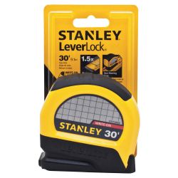 STANLEY STHT30830, TAPE MEASURE 30' - 1" LEVER STHT30830