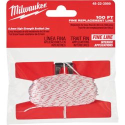 MILWAUKEE 48-22-3999, CHALK LINE REPLACEMENT 100 FT - PRECISION 48-22-3999