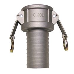 WFS APPROVED CGADC-6, PART DUST CAP- ALUMINUM - 6" CAM TYPE FITTING CGADC-6