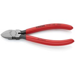 KNIPEX 7201-140, FLUSH CUTTERS 5-1/2" - DIAGONAL FOR PLASTIC 7201-140