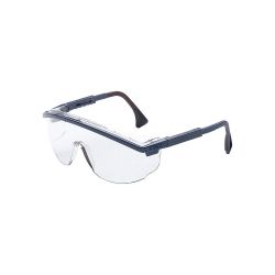 HONEYWELL UVEX S1299C, GLASSES-SAFETY ASTRO SPEC 3000 - BLUE/CLEAR 4 CT COATING S1299C
