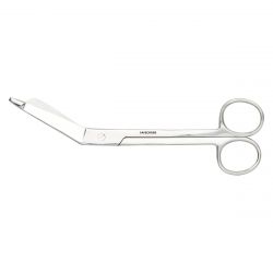 SAFECROSS FIRST AID 19161, SCISSORS- STAINLESS STEEL - BANDAGE 5-1/2" 14CM 19161